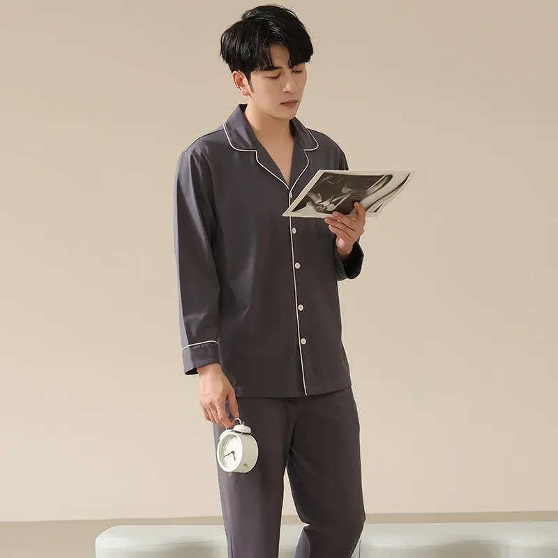Good Fortune Pajama Set Men's Image Color-1