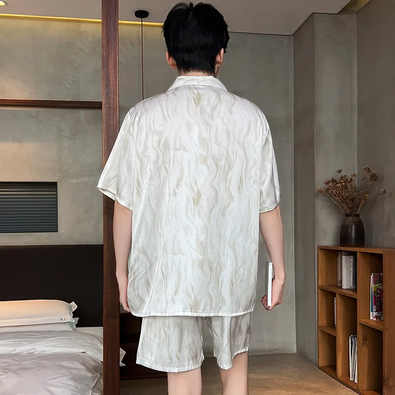Good fortune Men Pajama Sets-2