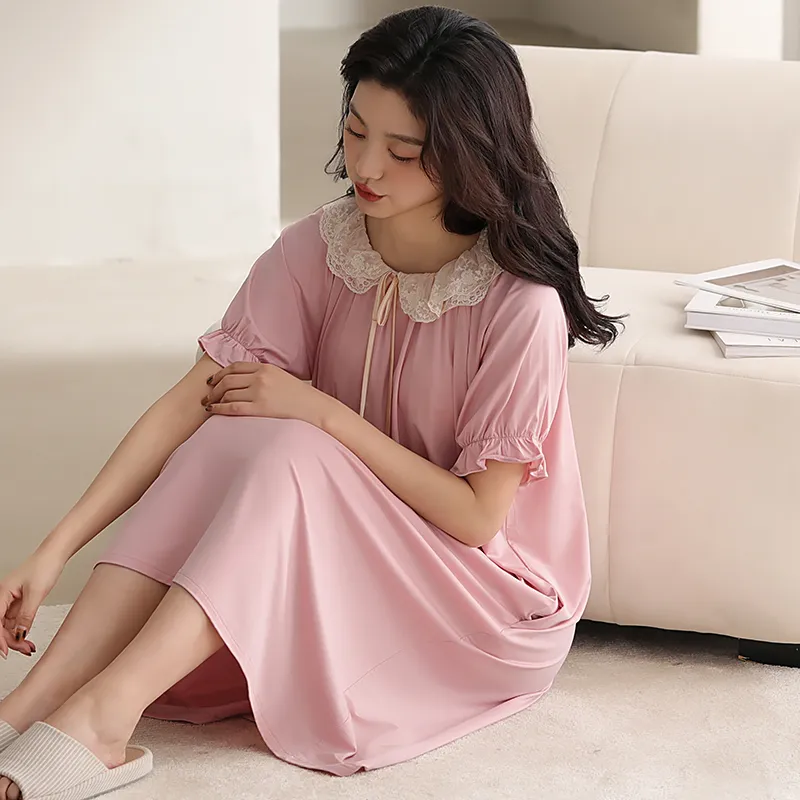 Good fortune Women's Nightgowns-4