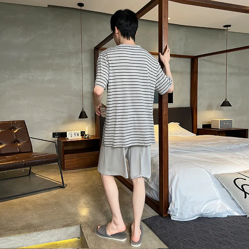 Good Fortune Pajama Set Men's Image Color-4