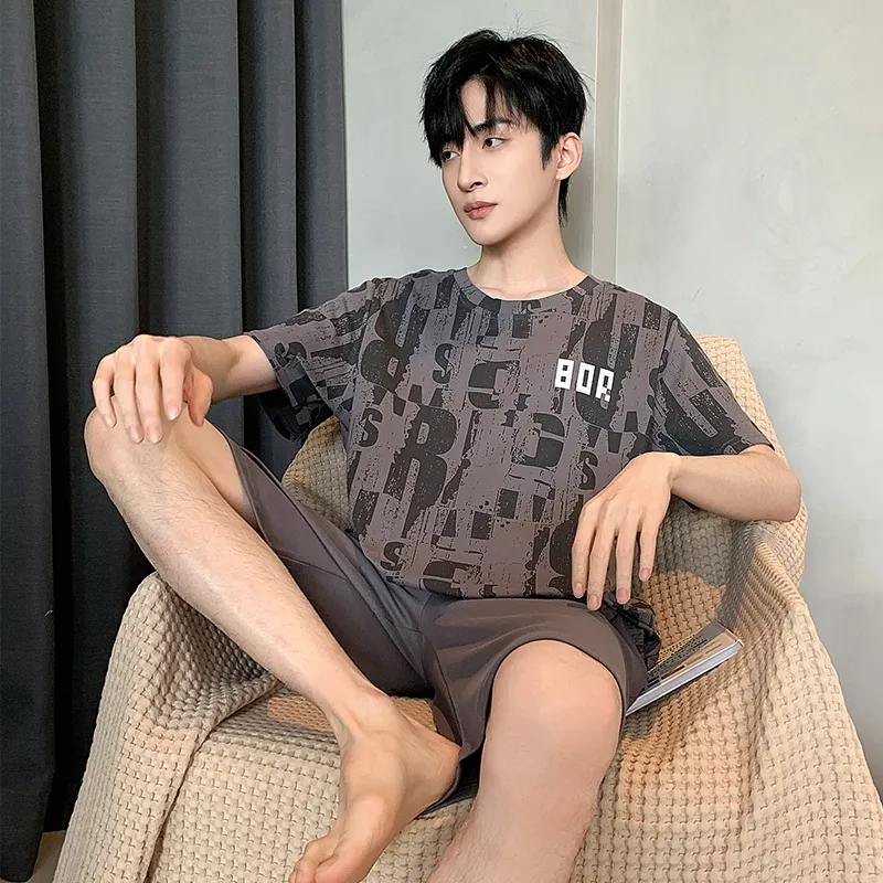Good fortune Men Pajama Sets-6