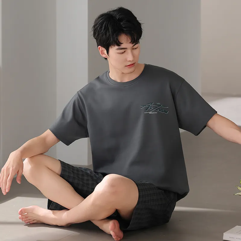 Good Fortune Pajama Set Men's Image Color-4