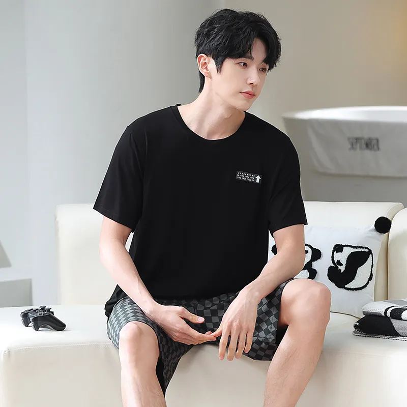 Good fortune Men Pajama Sets-6
