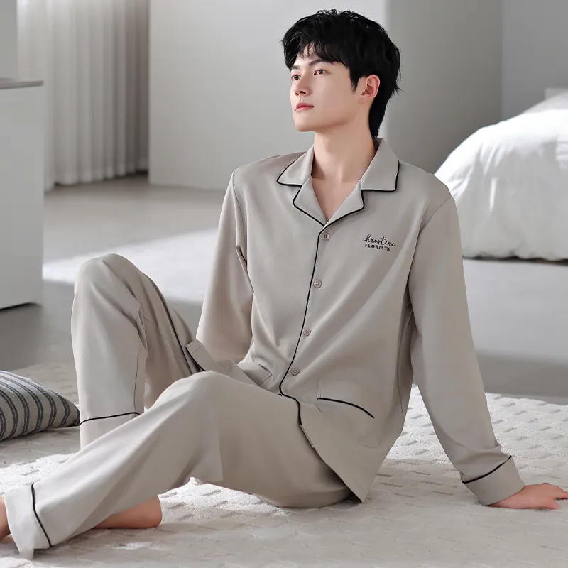 Good Fortune Pajama Set Men's Image Color-2