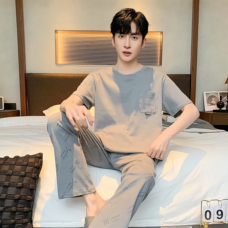 Good fortune Men Pajama Sets-2