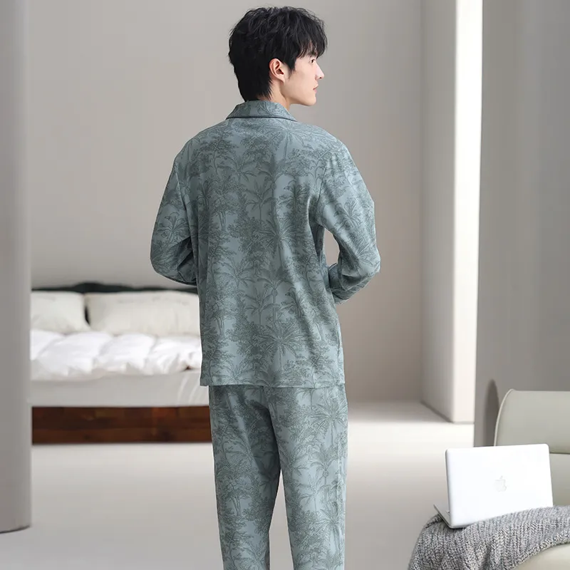 Good Fortune Pajama Set Men's Image Color-7