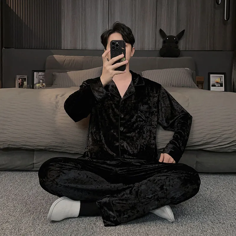 Good Fortune Pajama Set Men's Image Color-3