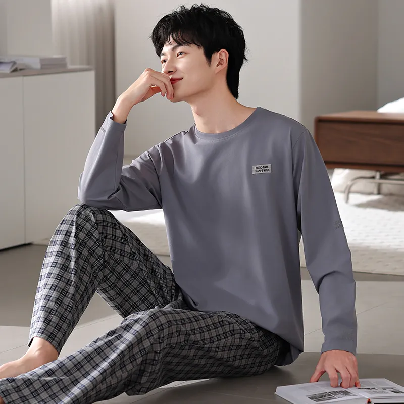 Good Fortune Pajama Set Men's Image Color-5