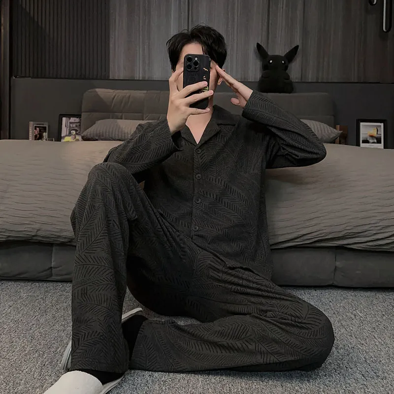 Good Fortune Pajama Set Men's Image Color-1