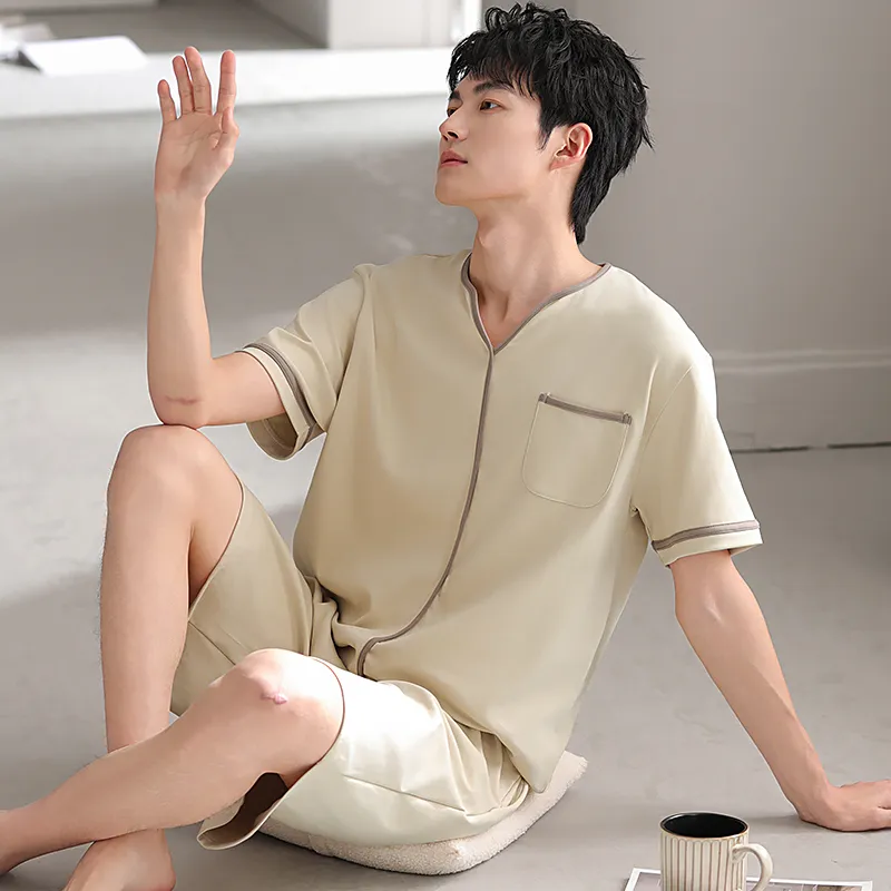 Good Fortune Pajama Set Men's Image Color-5