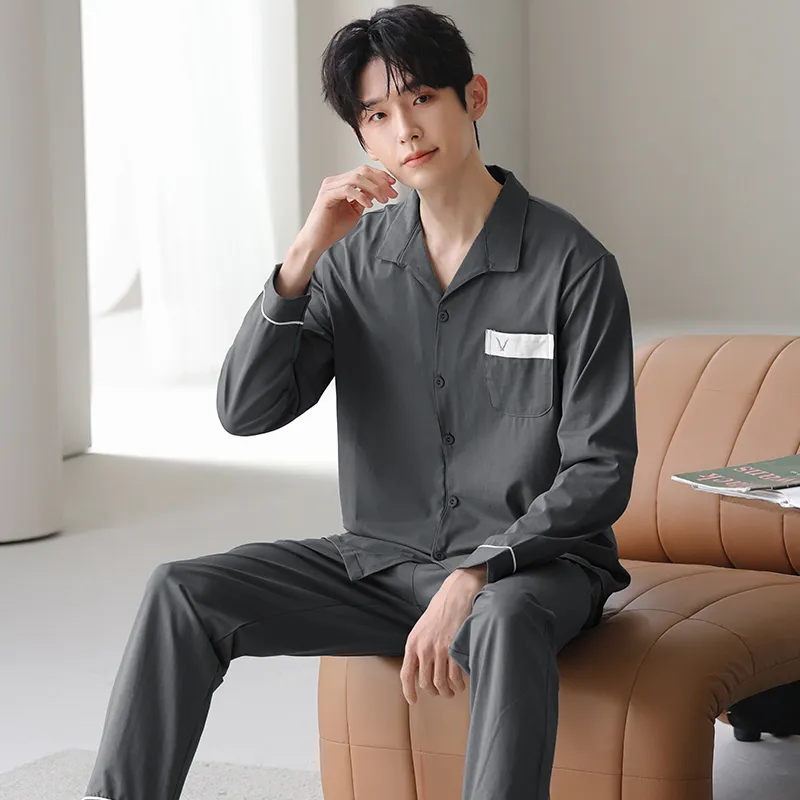 Good Fortune Pajama Set Men's Image Color-1