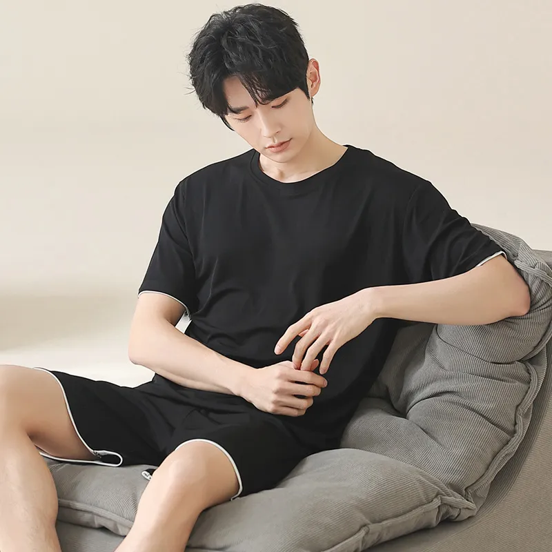 Good fortune Men Pajama Sets-3