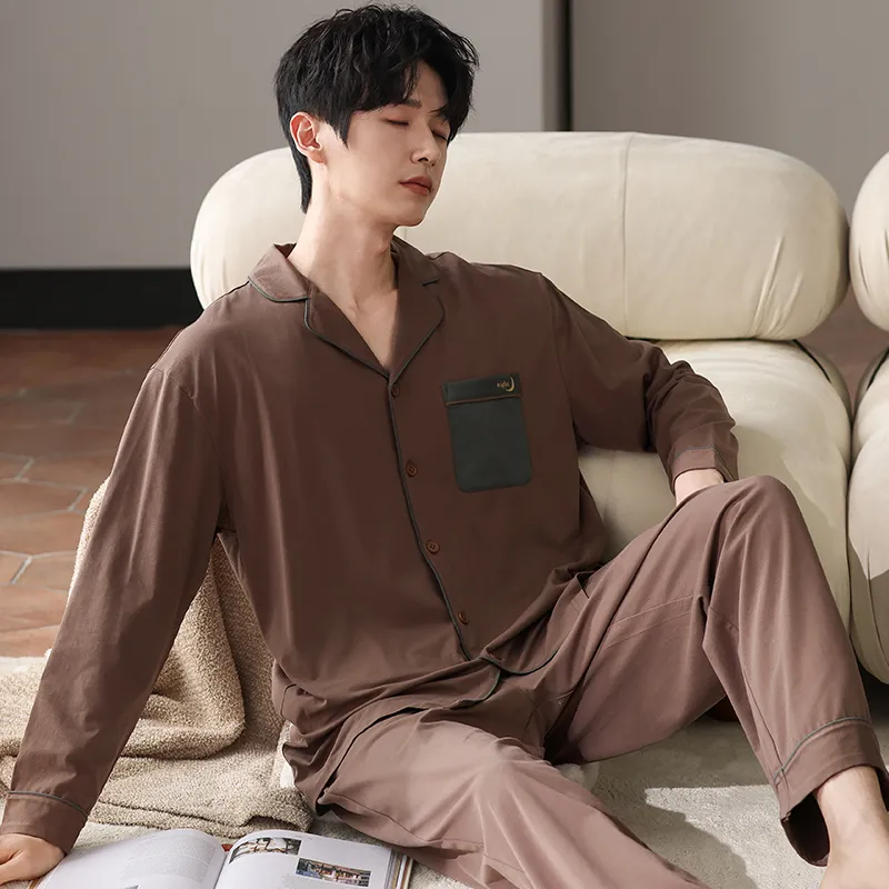 Good Fortune Pajama Set Men's Image Color-1