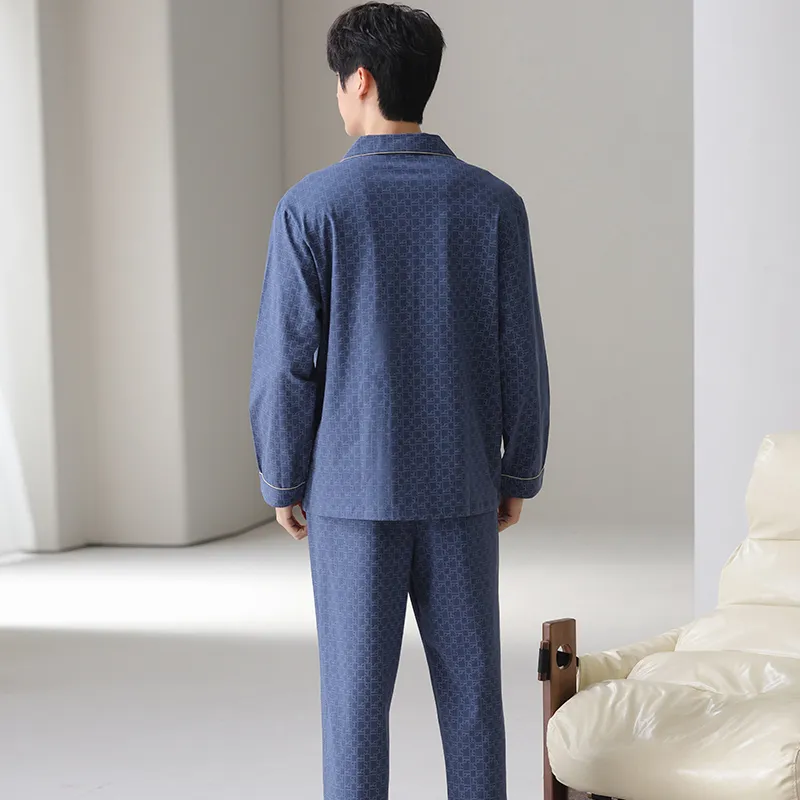 Good Fortune Pajama Set Men's Image Color-7