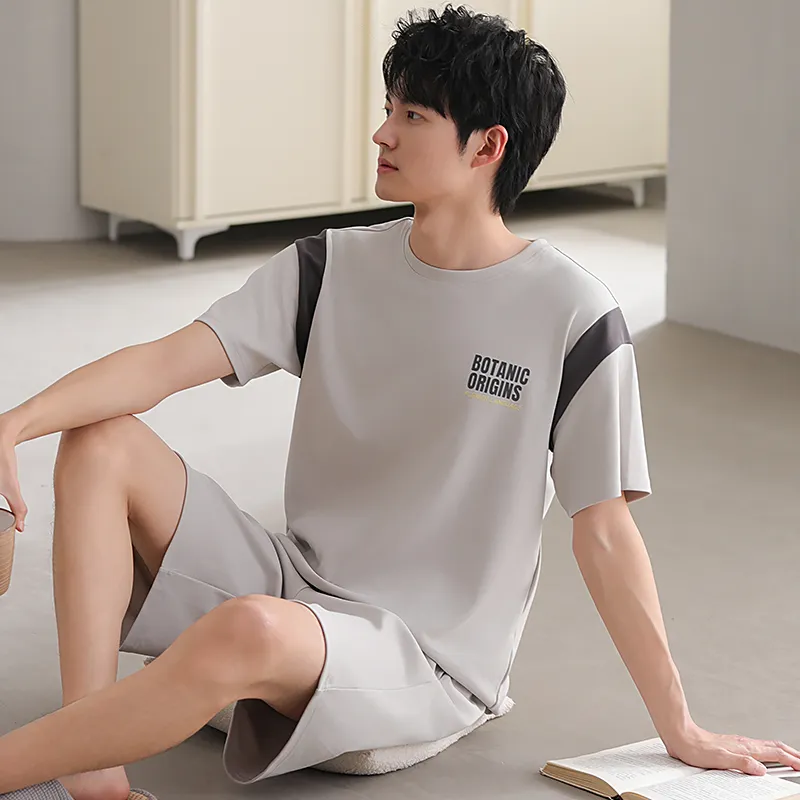 Good Fortune Pajama Set Men's Image Color-2