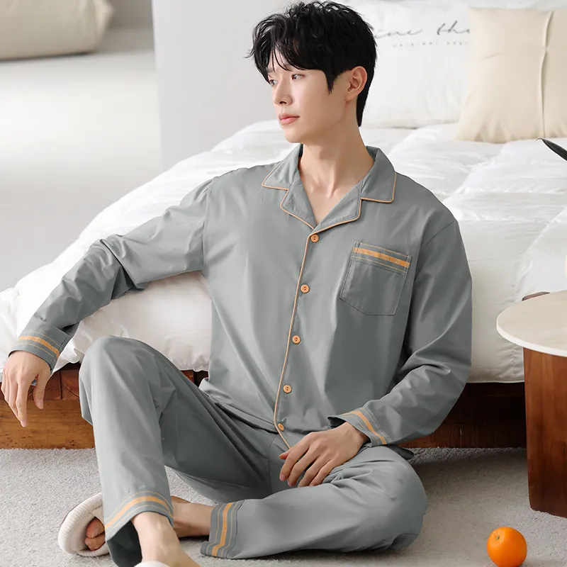 Good Fortune Pajama Set Men's Image Color-5