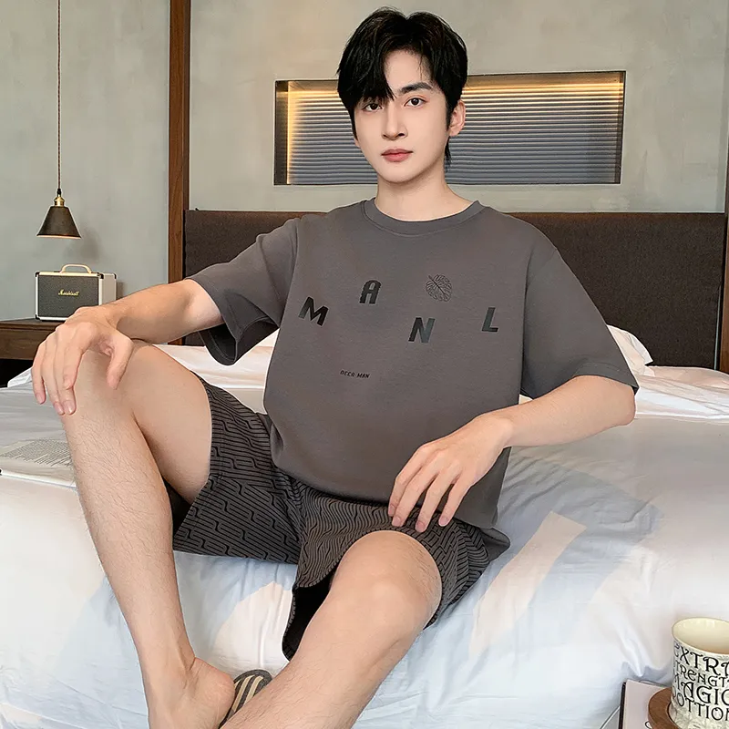 Good Fortune Pajama Set Men's Image Color-2