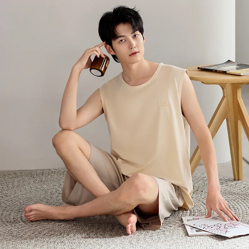 Good Fortune Pajama Set Men's Image Color-2
