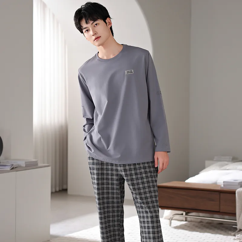 Good Fortune Pajama Set Men's Image Color-6