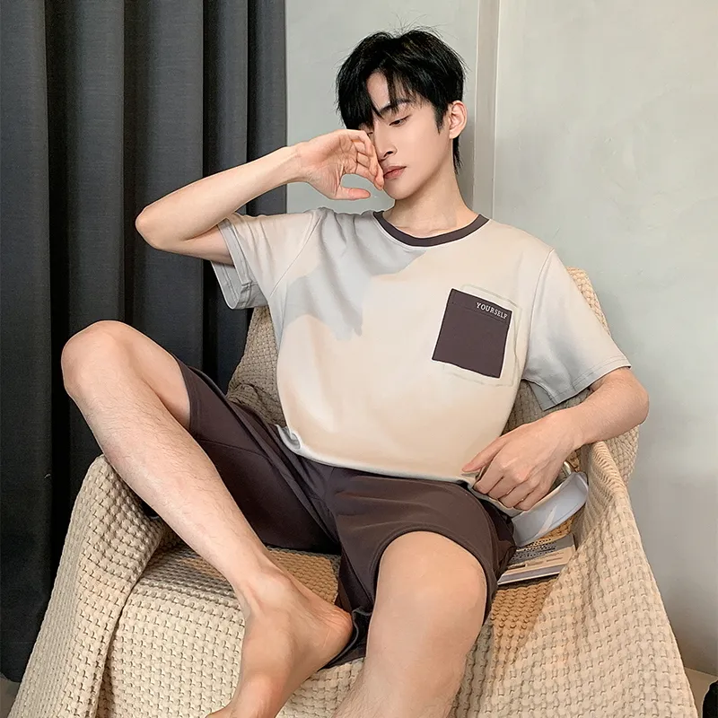 Good fortune Men Pajama Sets-7