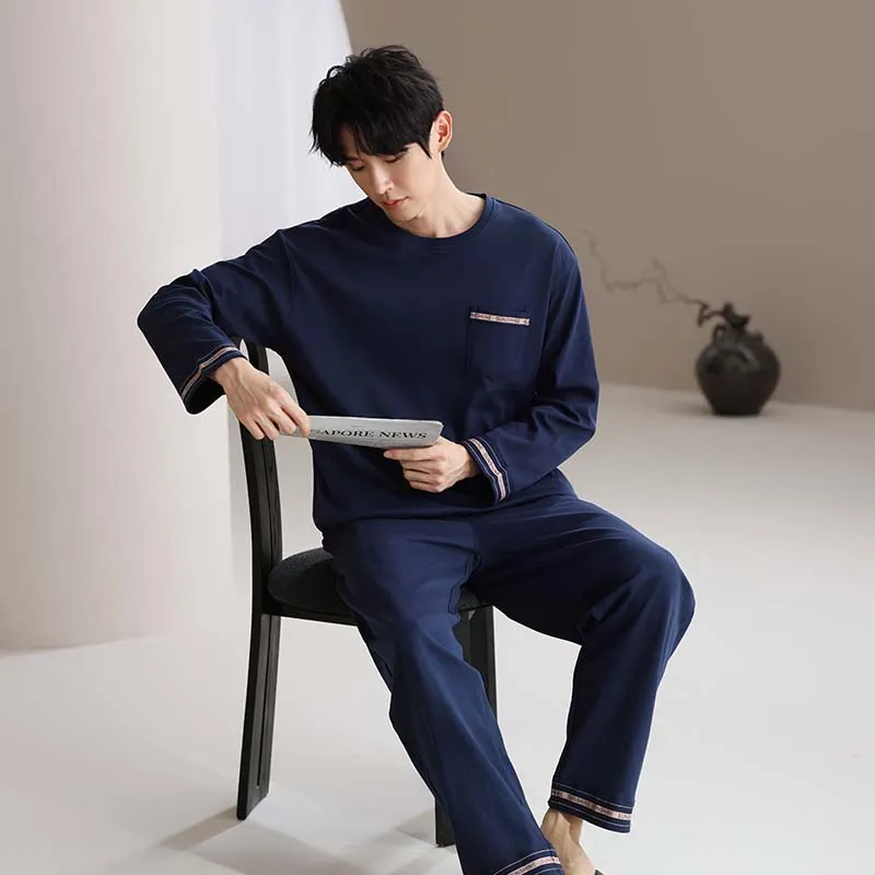 Good Fortune Pajama Set Men's Image Color-2