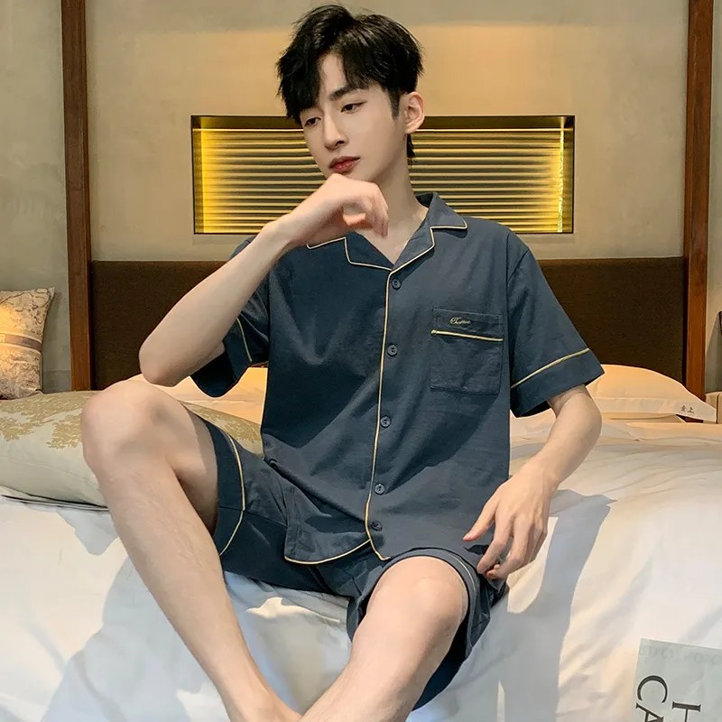 Good fortune Men Pajama Sets-3