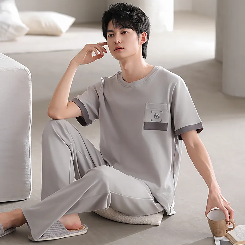 Good fortune Men Pajama Sets-6