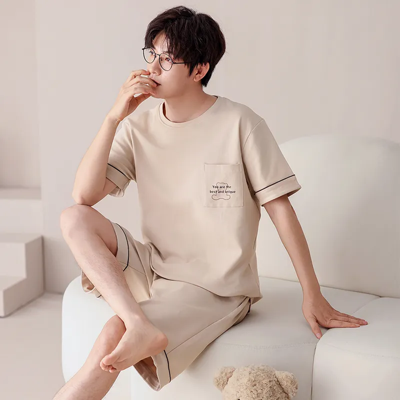 Good fortune Men Pajama Sets-6
