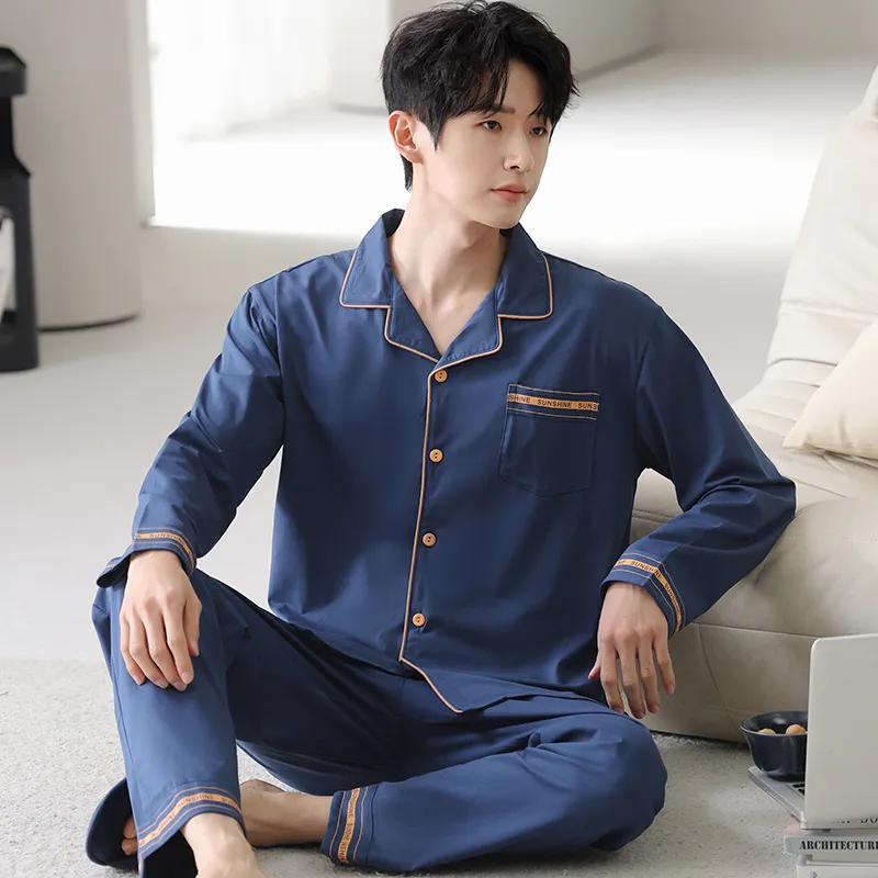 Good Fortune Pajama Set Men's Image Color-3