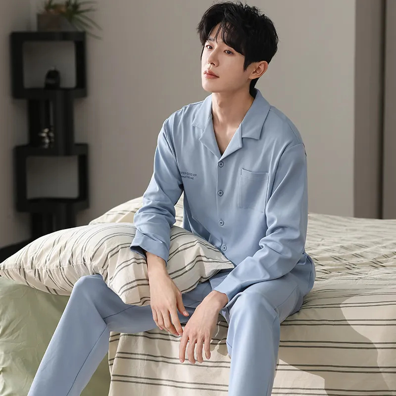 Good Fortune Pajama Set Men's Image Color-3