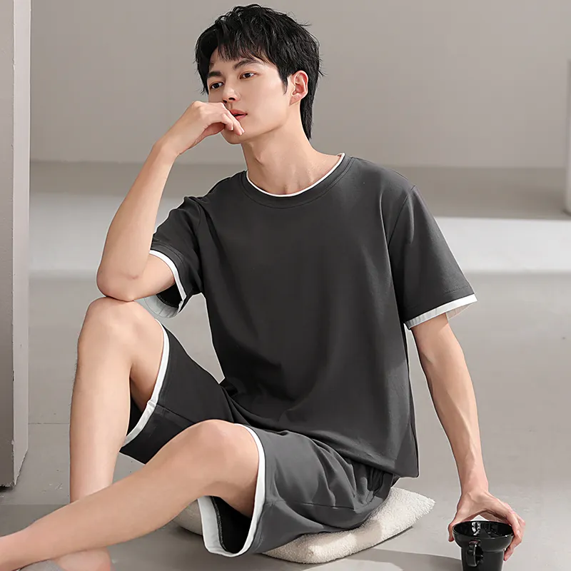 Good fortune Men Pajama Sets-1