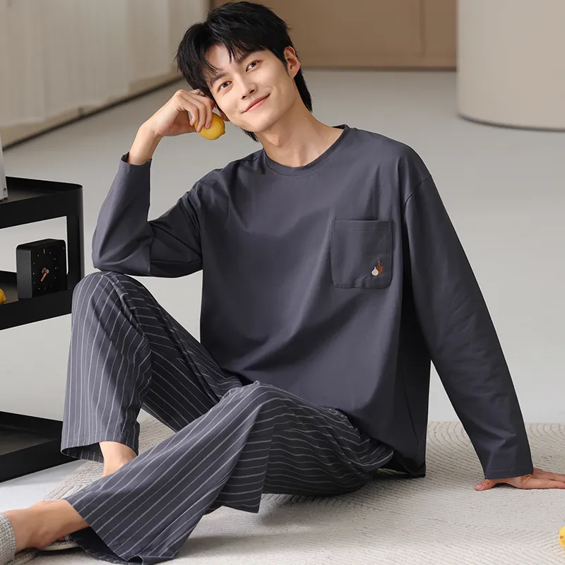 Good Fortune Pajama Set Men's Image Color-7