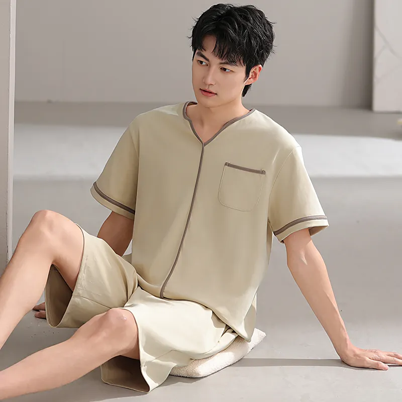 Good Fortune Pajama Set Men's Image Color-1