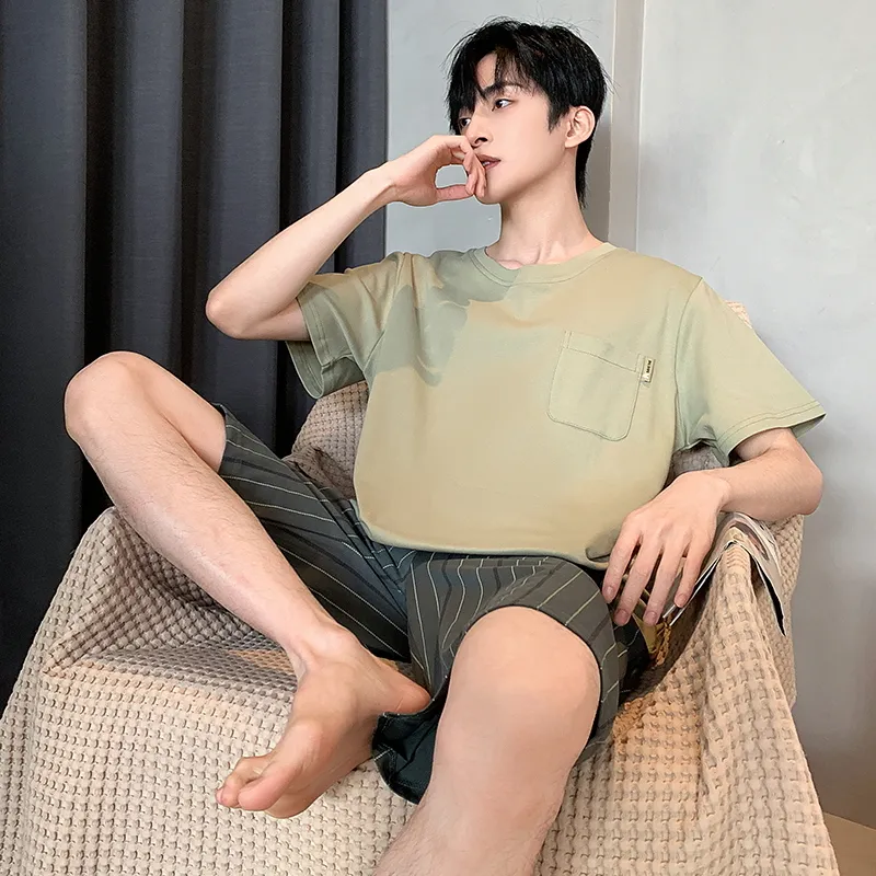 Good fortune Men Pajama Sets-7