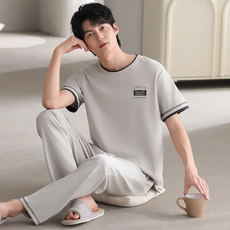 Good fortune Men Pajama Sets-2