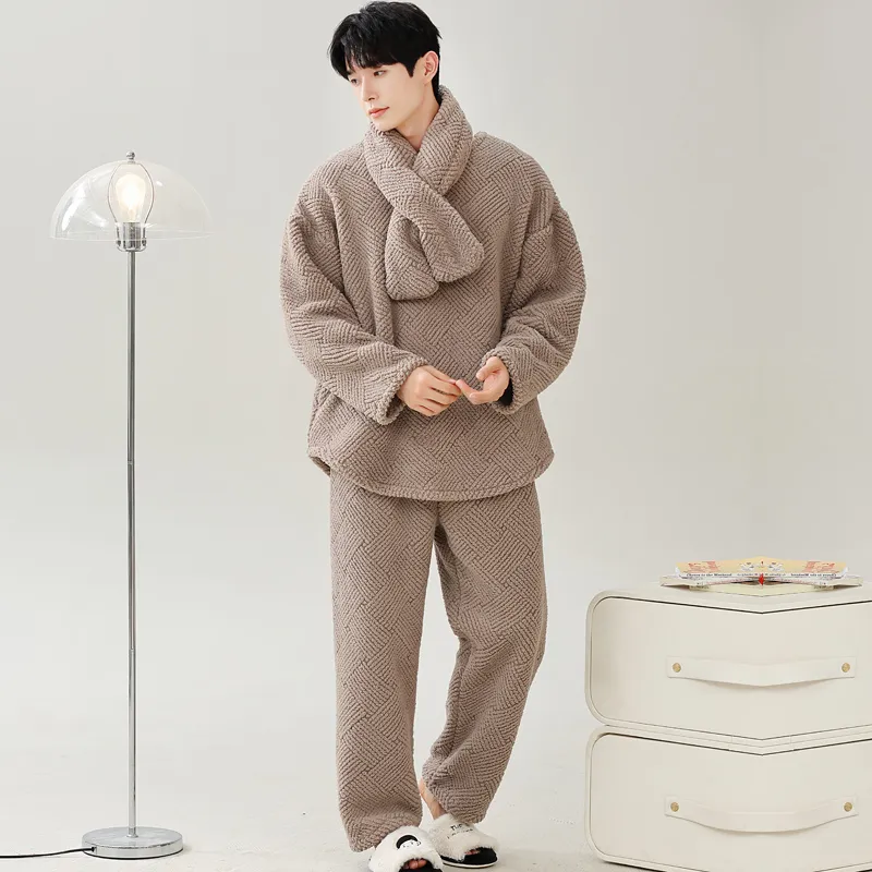Good Fortune Pajama Set Men's Image Color-5