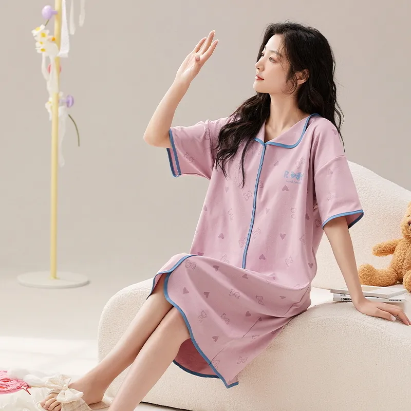 Good fortune Women's Nightgowns-3