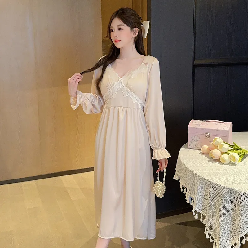 Good fortune Women's Nightgowns-4