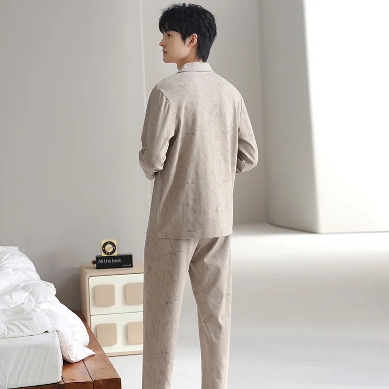 Good Fortune Pajama Set Men's Image Color-7