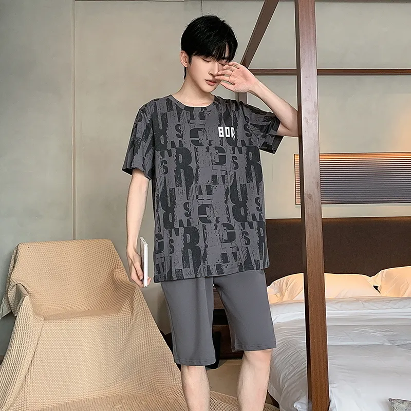 Good fortune Men Pajama Sets-2