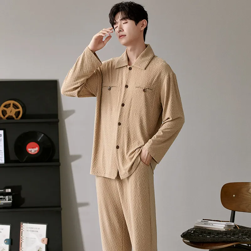 Good Fortune Pajama Set Men's Image Color-1