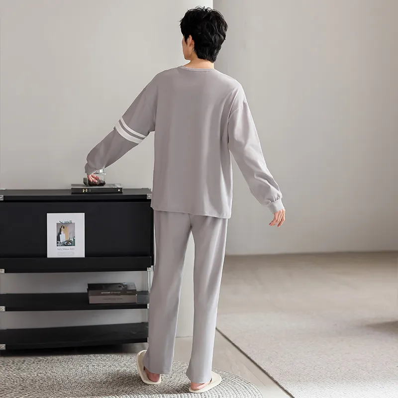 Good Fortune Pajama Set Men's Image Color-5