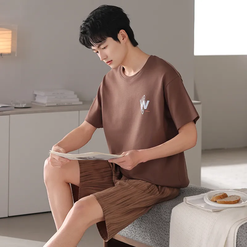 Good Fortune Pajama Set Men's Image Color-4