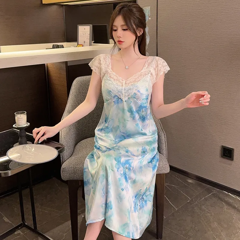 Good fortune Women's Nightgowns-1