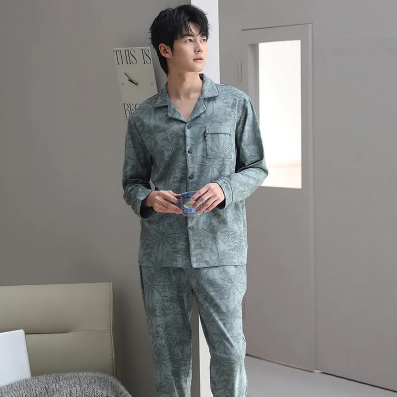 Good Fortune Pajama Set Men's Image Color-6