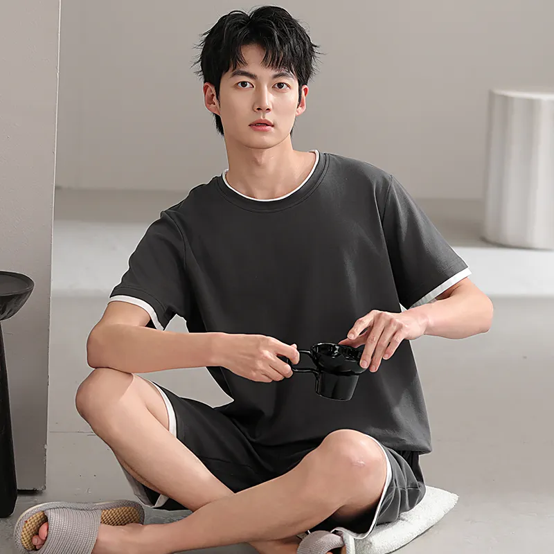 Good fortune Men Pajama Sets-3