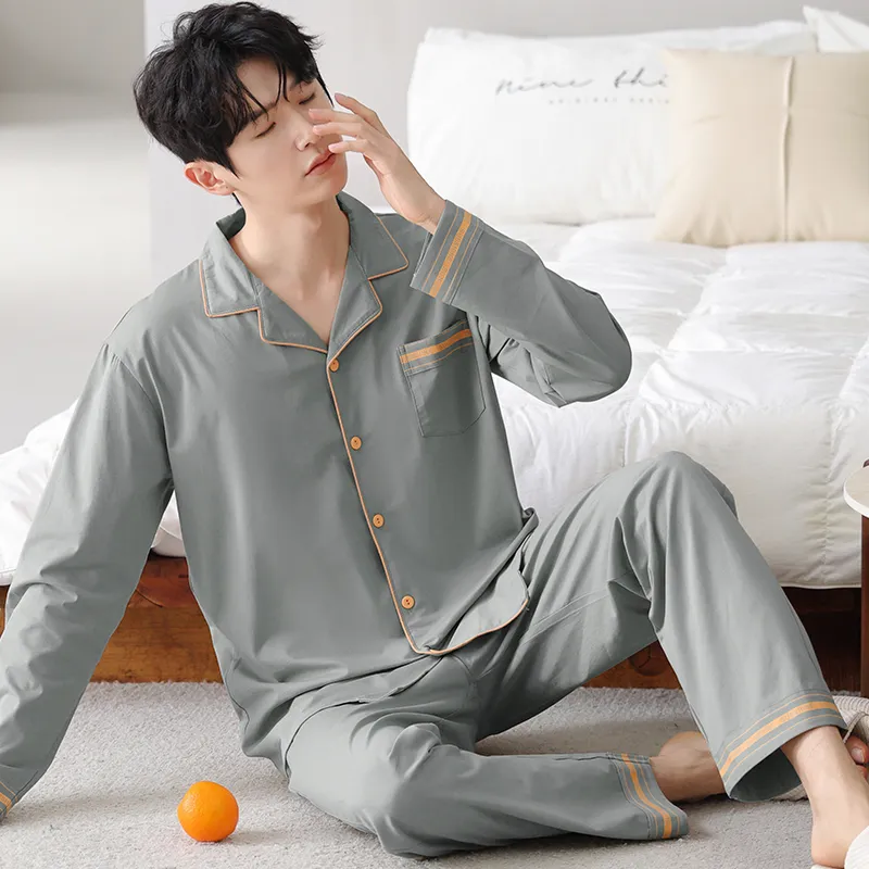 Good Fortune Pajama Set Men's Image Color-2