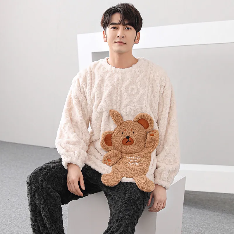 Good Fortune Pajama Set Men's Image Color-2