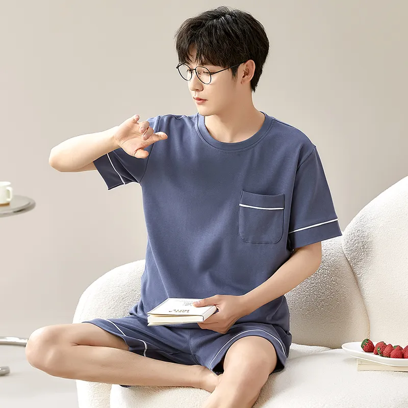 Good fortune Men Pajama Sets-6