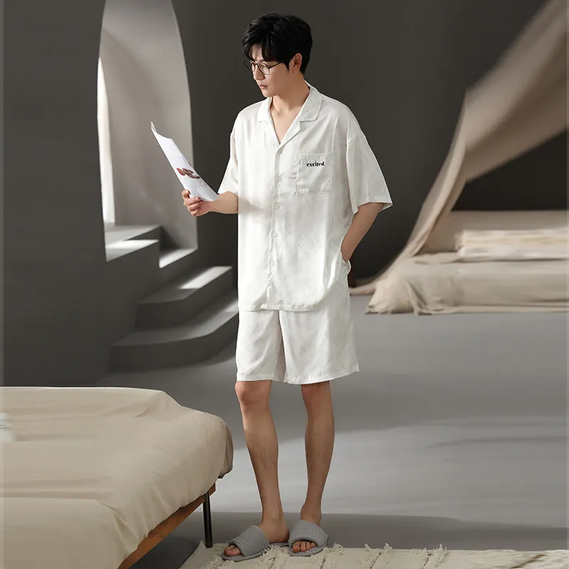 Good Fortune Pajama Set Men's Image Color-4